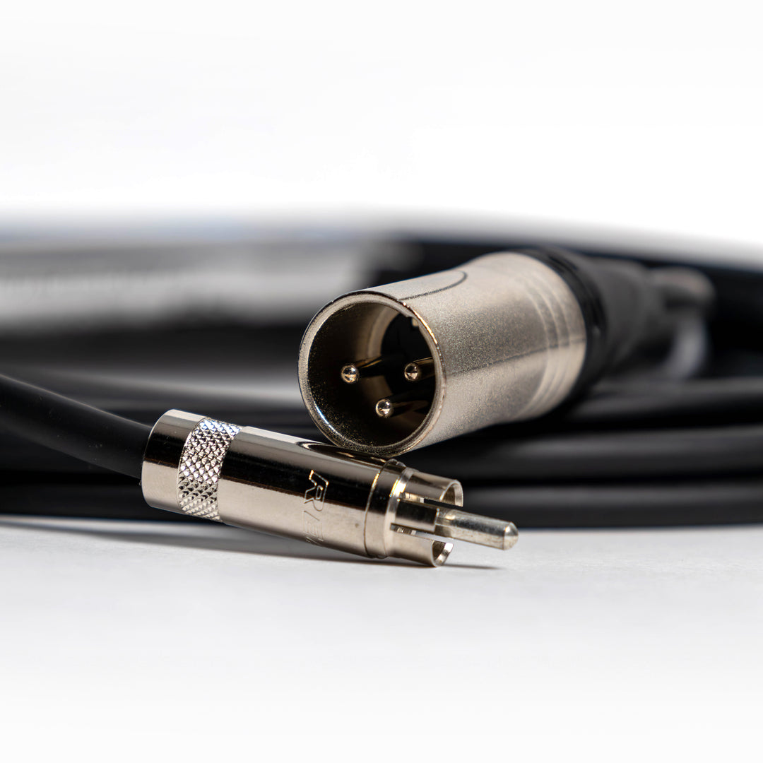 Stage & Studio RCA Male to XLR Male Audio Patch Cable 20-Foot