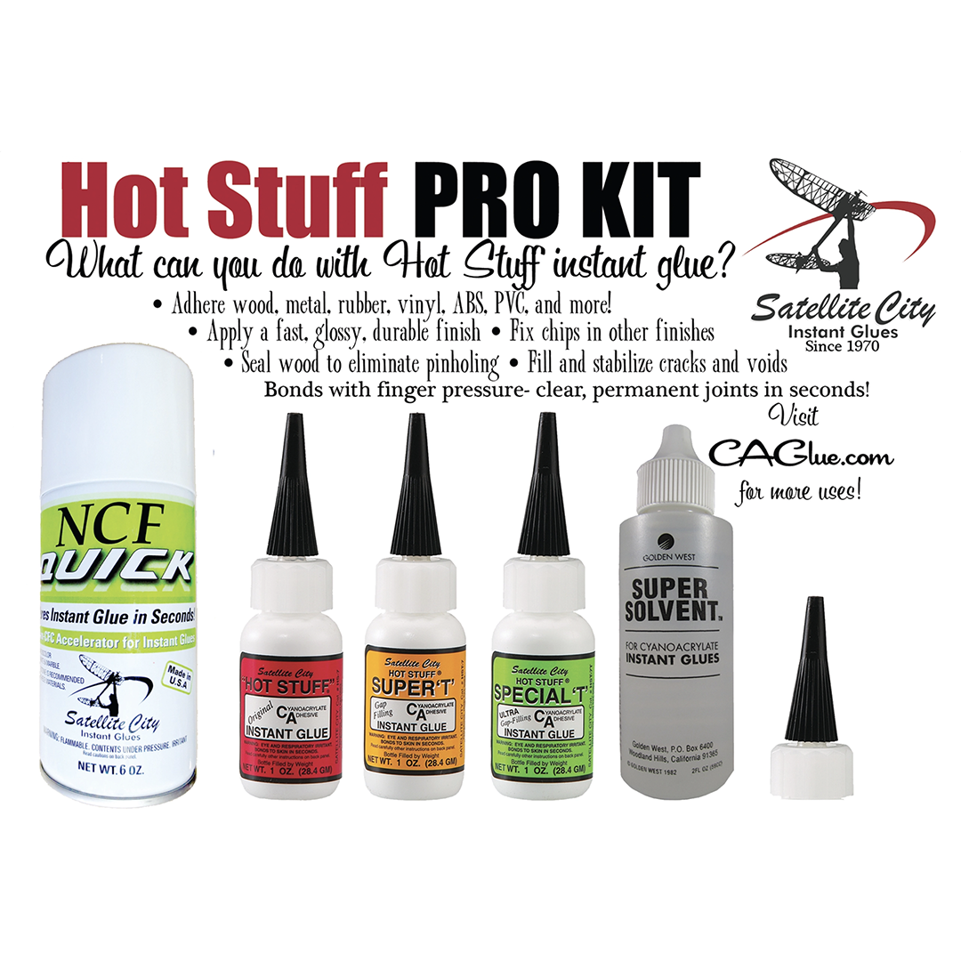 Allparts Satellite City Hot Stuff Pro Glue Kit