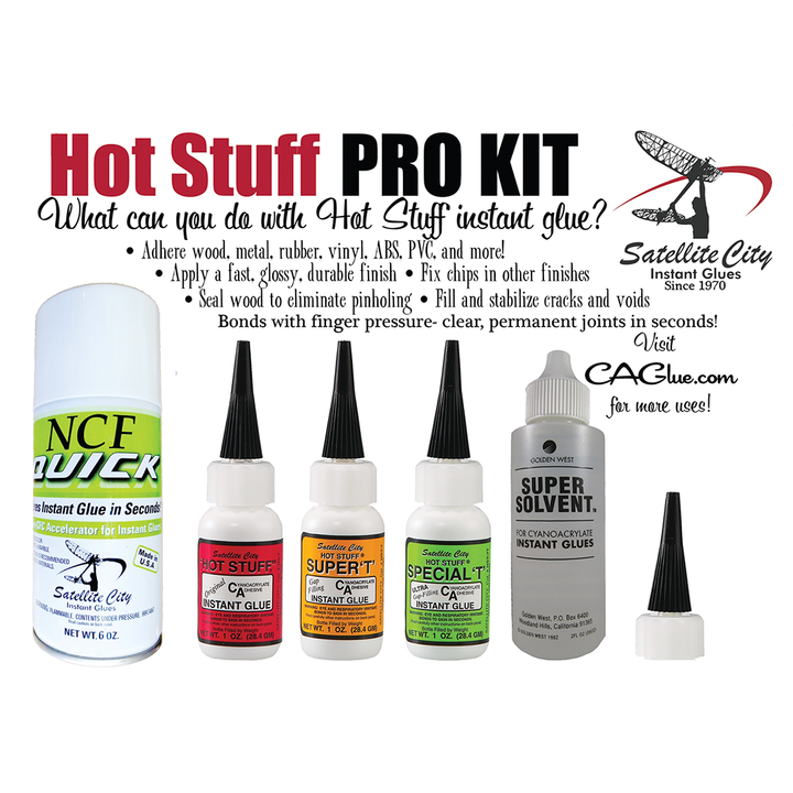 Allparts Satellite City Hot Stuff Pro Glue Kit