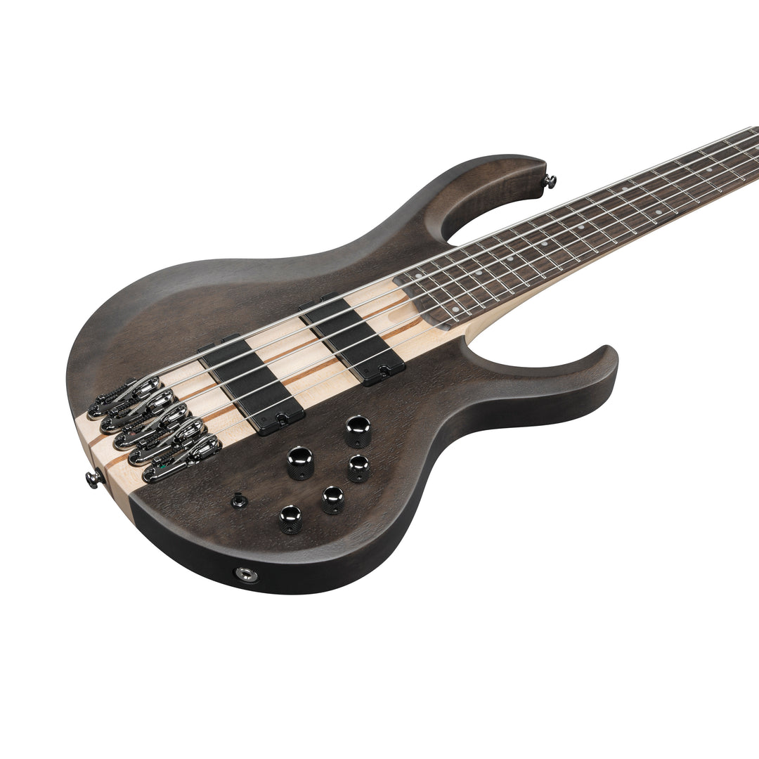 Ibanez BTB Standard 5-String Bass (Transparent Gray Flat) BTB605TGF