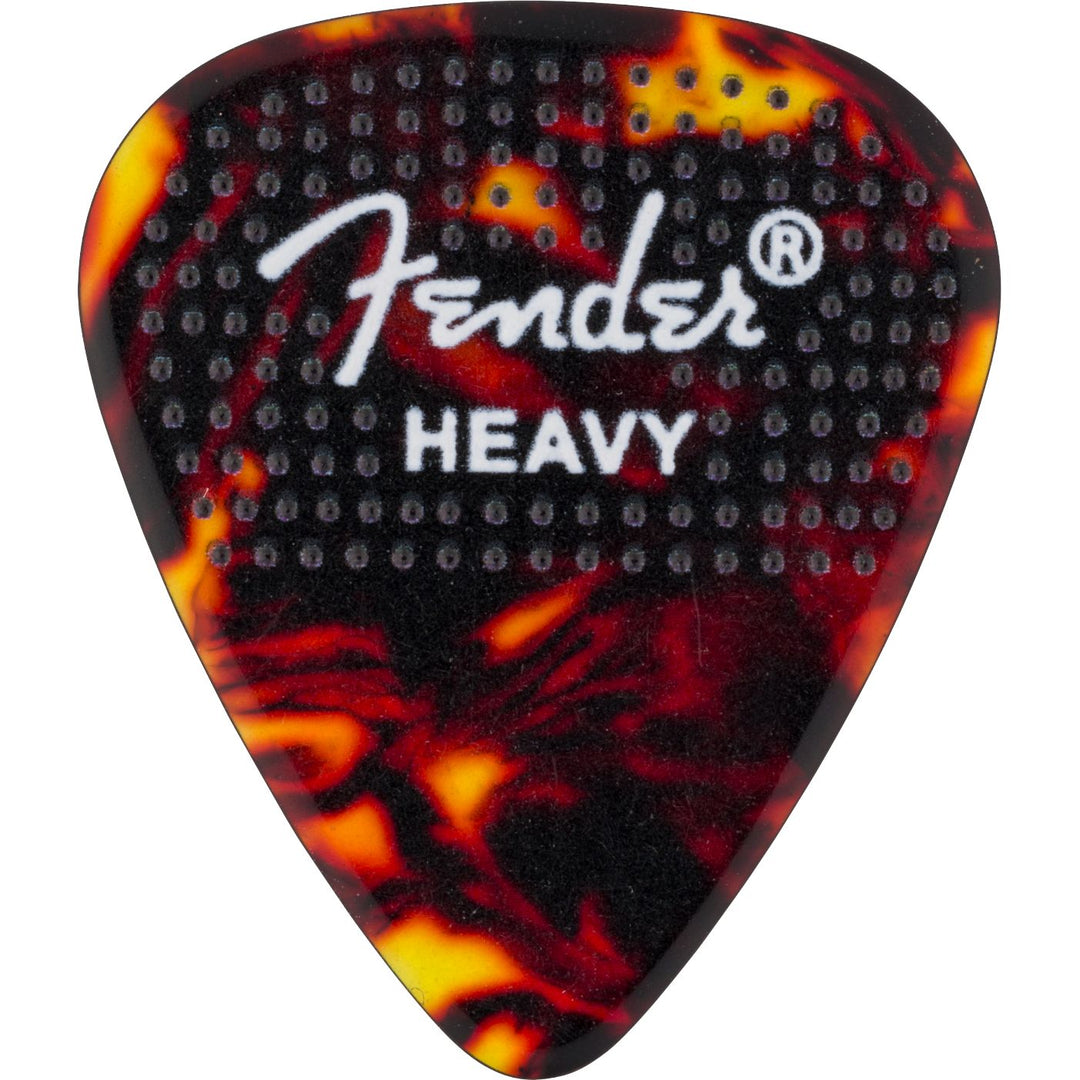 Fender  351 Dotted Celluloid Picks 12-Pack Heavy