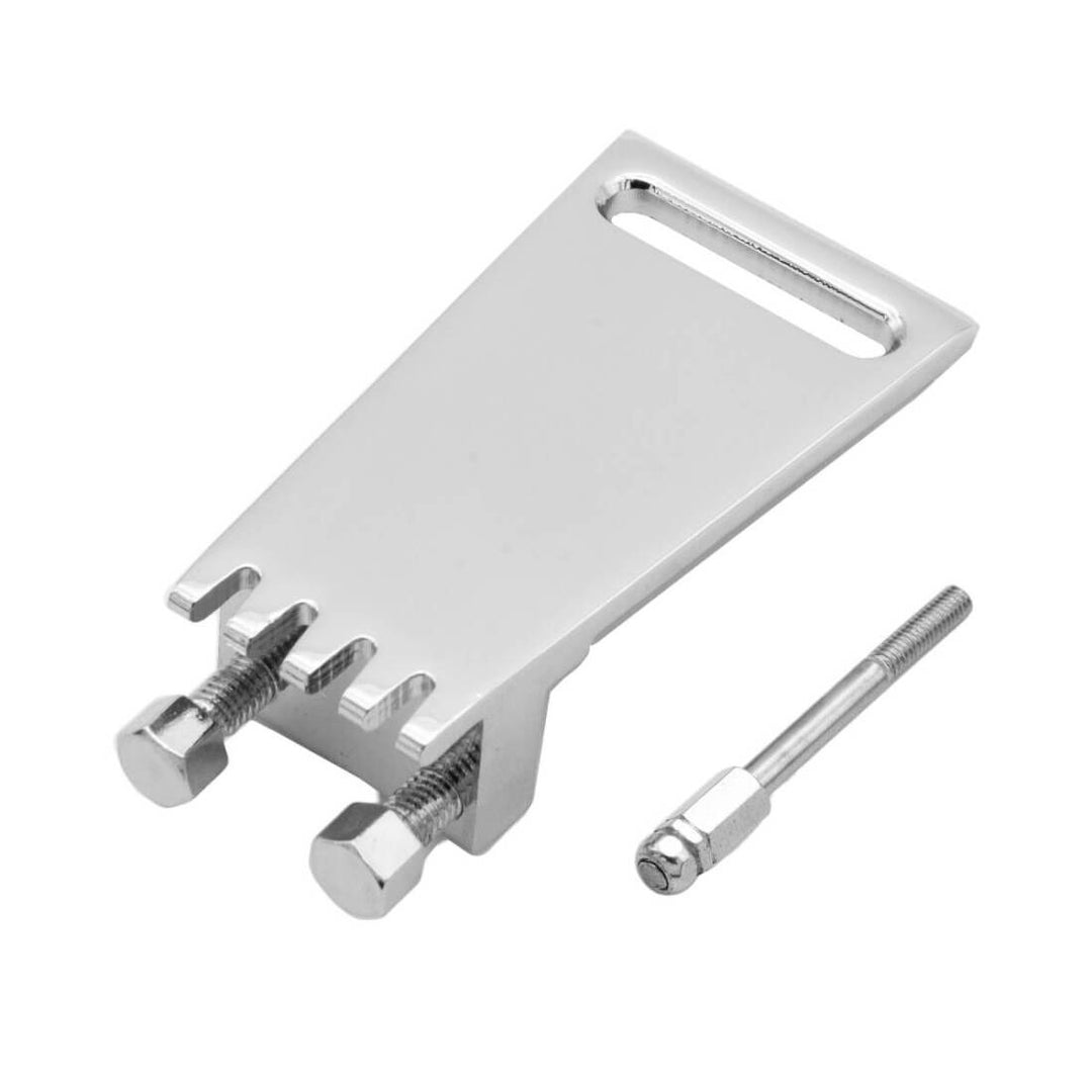This Gold Tone cast tailpiece fits 4-string and 5-string banjos.