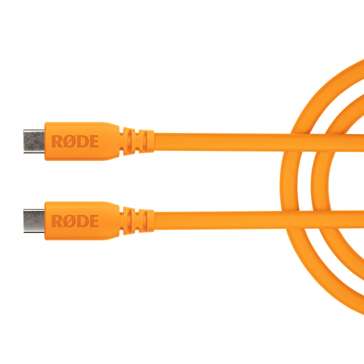 Rode Microphones SC17-O High-quality, 1.5m-long USB-C to USB-C cable - Orange