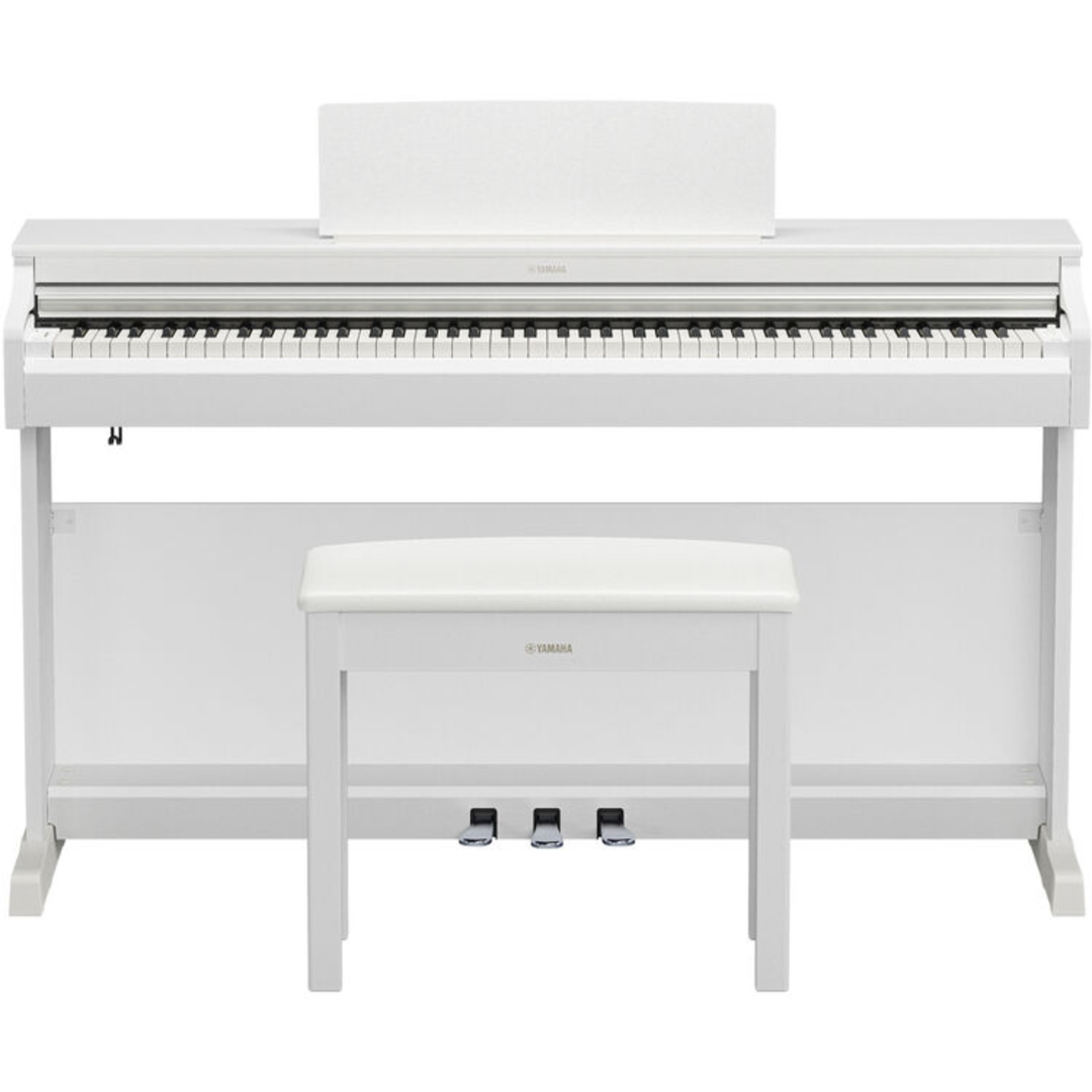 Yamaha YDP166 WH 88-Key Dgital Piano (White)