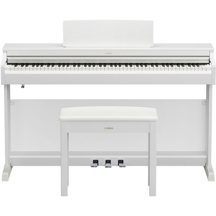 Yamaha YDP166 WH 88-Key Dgital Piano (White)