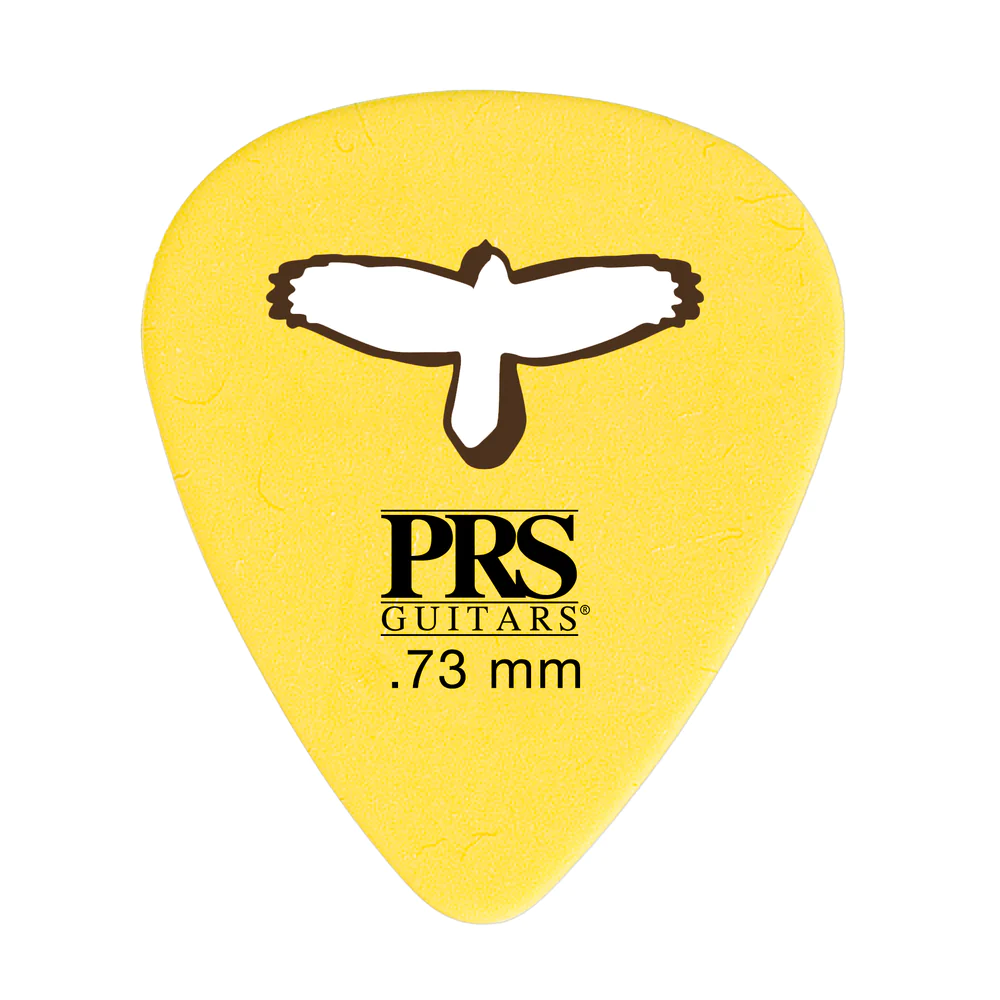 PRS Guitar Picks Delrin Punch Picks Yellow (12-Pack) - 0.73mm