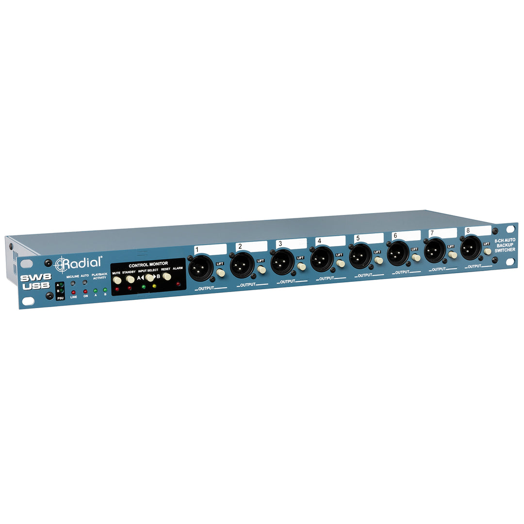 Radial SW8-USB Auto-Switcher and USB interface
