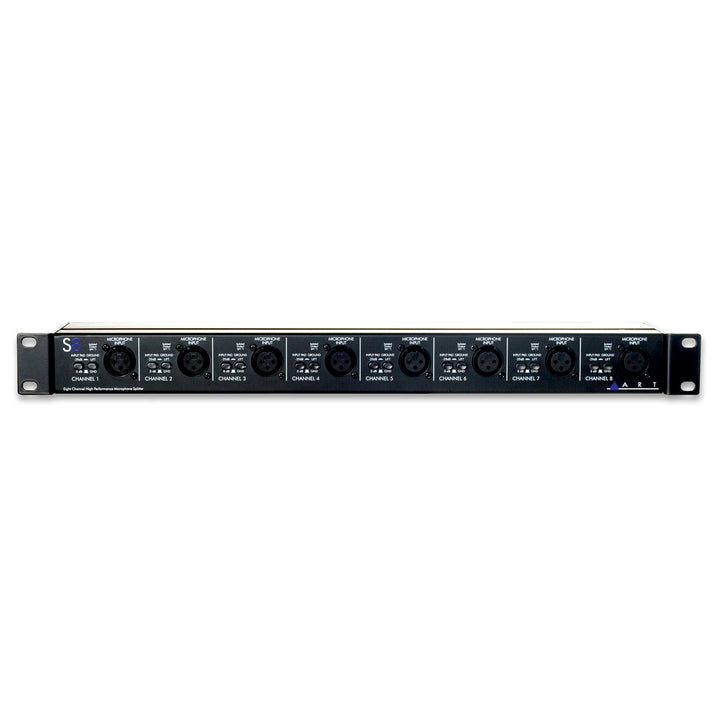 ART-8CH 2 WAY MIC SPLITTER-BALANCED