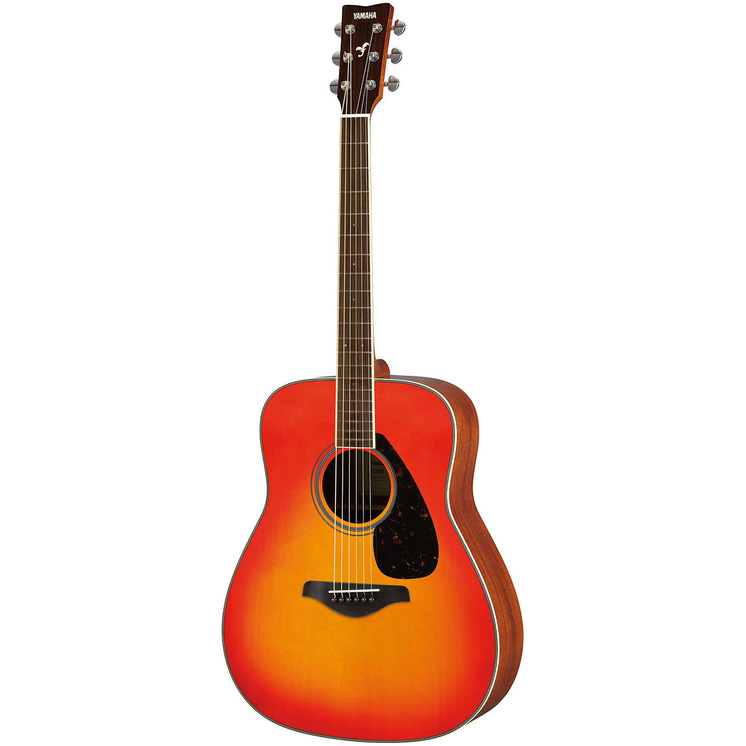 Yamaha FG820 AB FG Series Dreadnought 6 String RH Acoustic Guitar-Autumn Burst