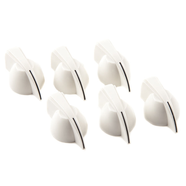 Fender Chicken Head Amplifier Knobs - White