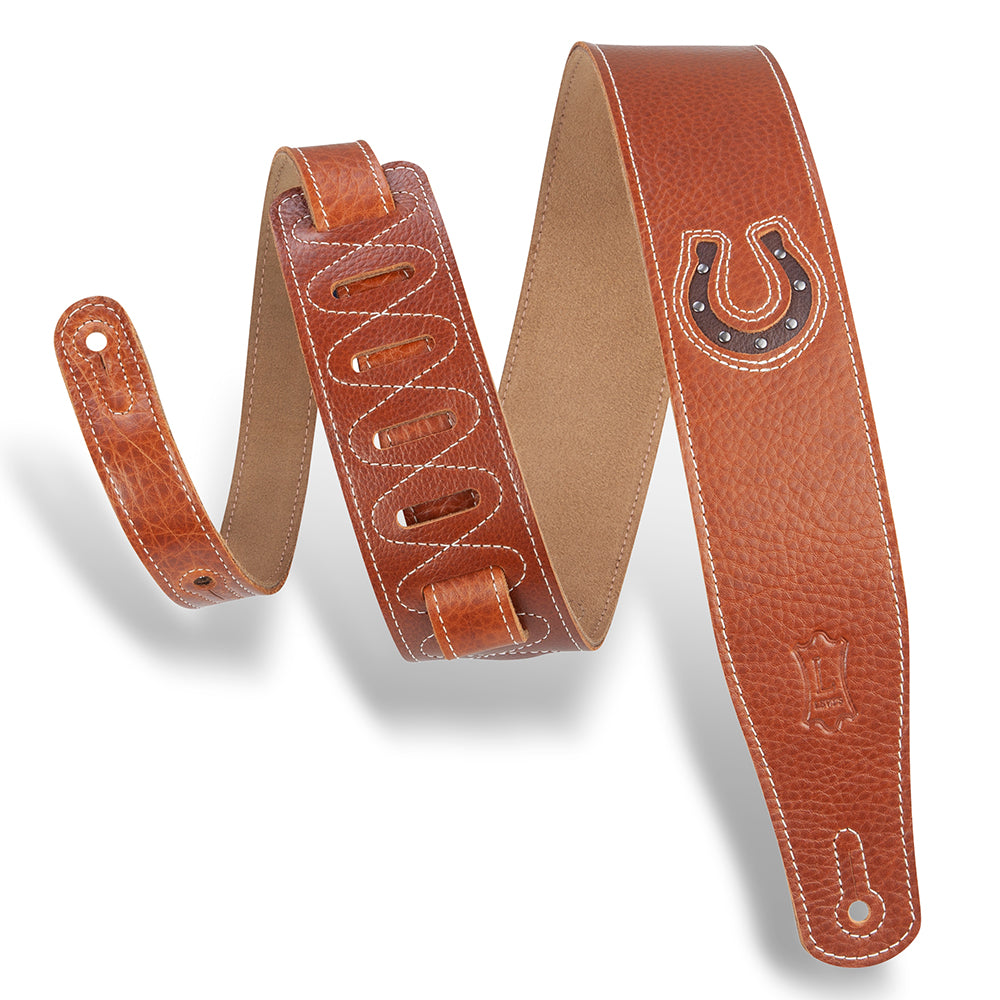 Levy's MGS26L-004 Lucky Line Horseshoe Guitar Strap
