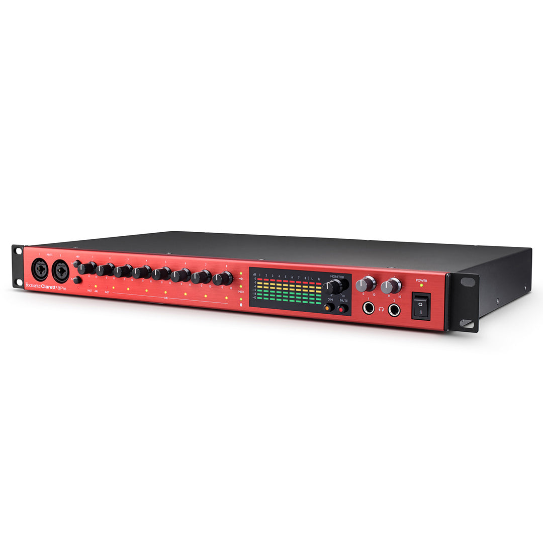 Focusrite Clarett+ 8 Pre Audio Interface