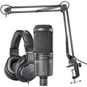 Audio-Technica AT2020 USB+PK Streaming and Podcasting Recording Pack