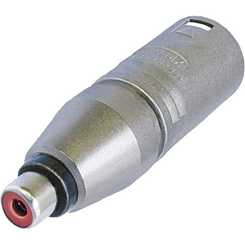Neutrik NA2MPMF - XLRM to RCA Jack Adapter