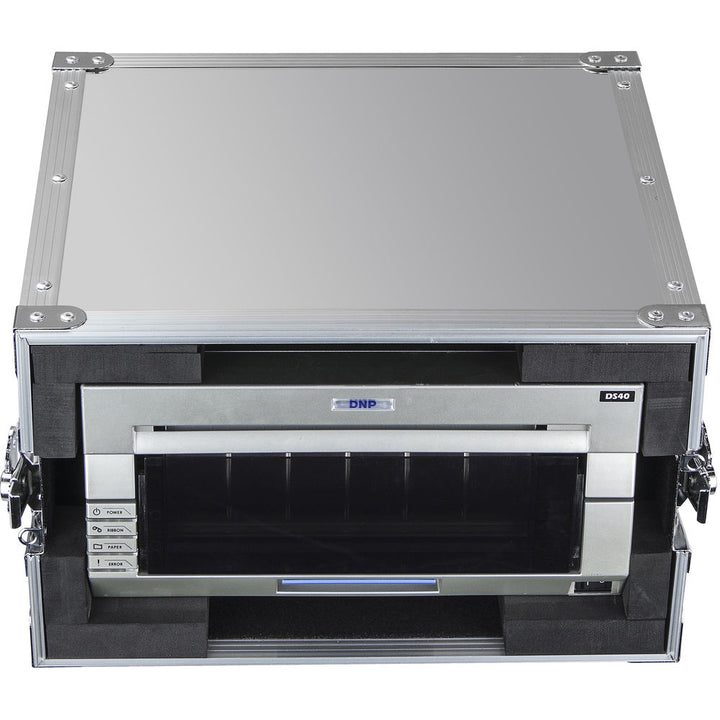 Odyssey FRDNPDS40N DNP DS40 & DS80 Photo Booth Printer Case - Natural Aluminum
