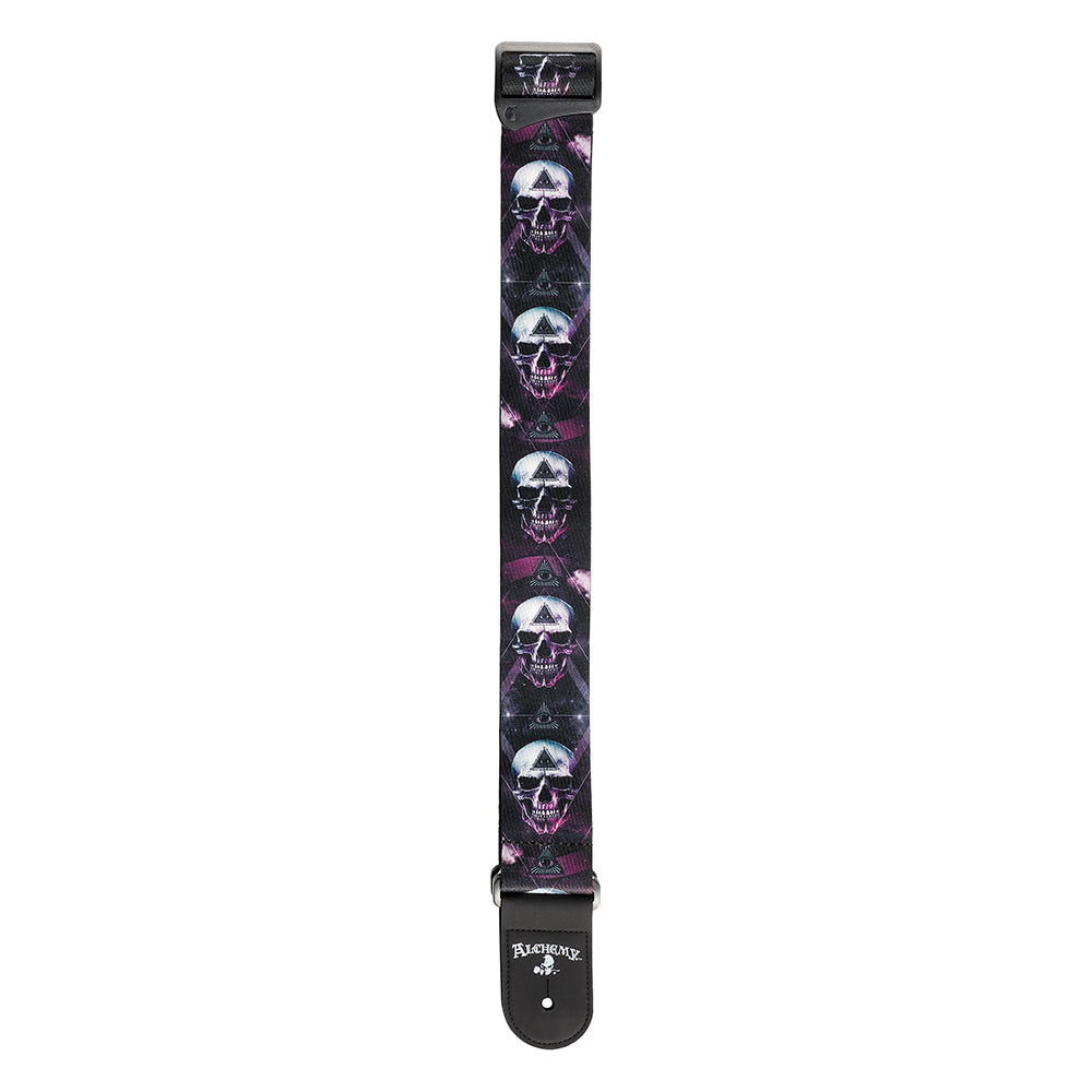 D'Addario ALCHEMY WOVEN GUITAR STRAP 50MM - DARK SYNTH