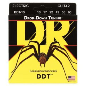 DR Strings DDT-13 (Mega Heavy) - DDT: Drop Down Tuning: 13, 17, 22, 42, 56, 65
