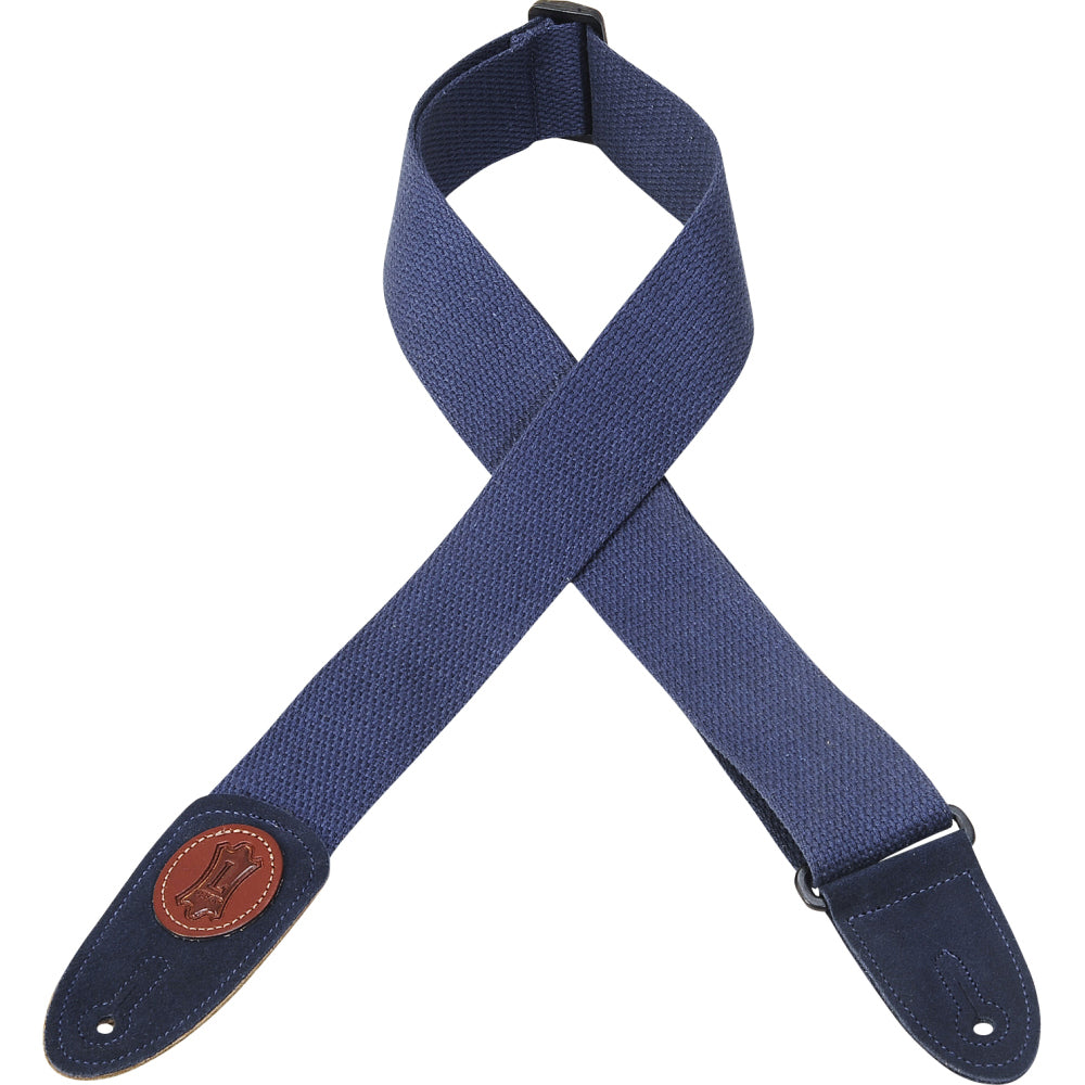 Levy's MSSC8-NAV Cotton Guitar Straps