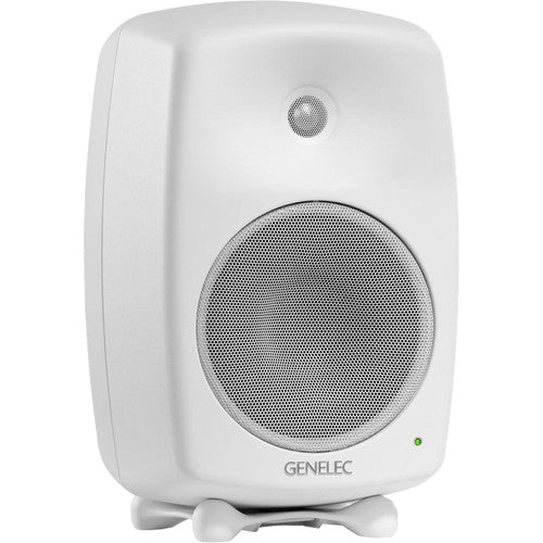 Genelec 8040BWM 2 Way Active Nearfield Monitor with 6.5 Inch Woofer -White - Music City Canada
