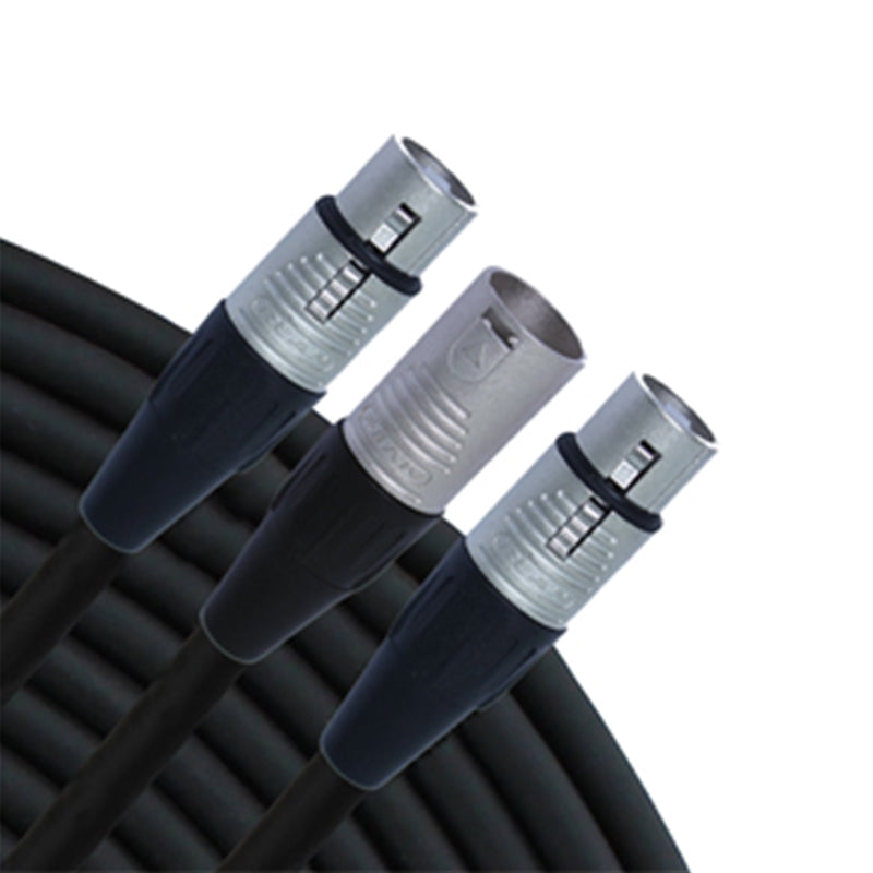 RapcoHorizon Y-Cables (XLRM-XLRF)