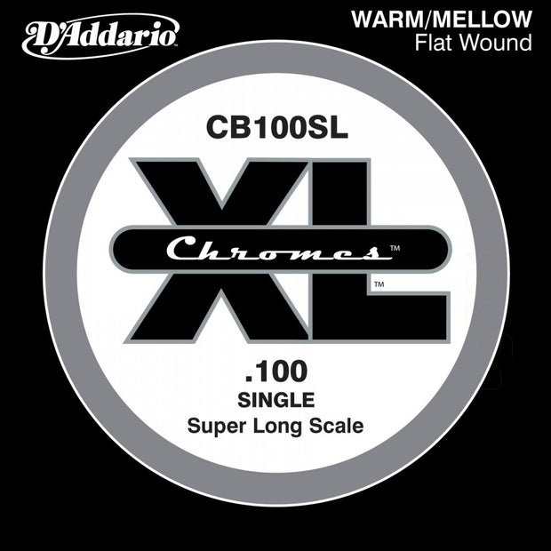 D'Addario CB100SL - SINGLE  BASS CHROMES 100 SL