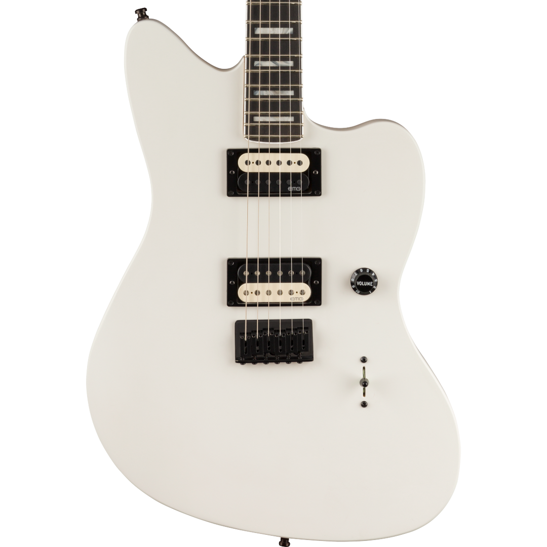 Fender Jim Root Jazzmaster V4 (Flat White) Electric Guitar – Music