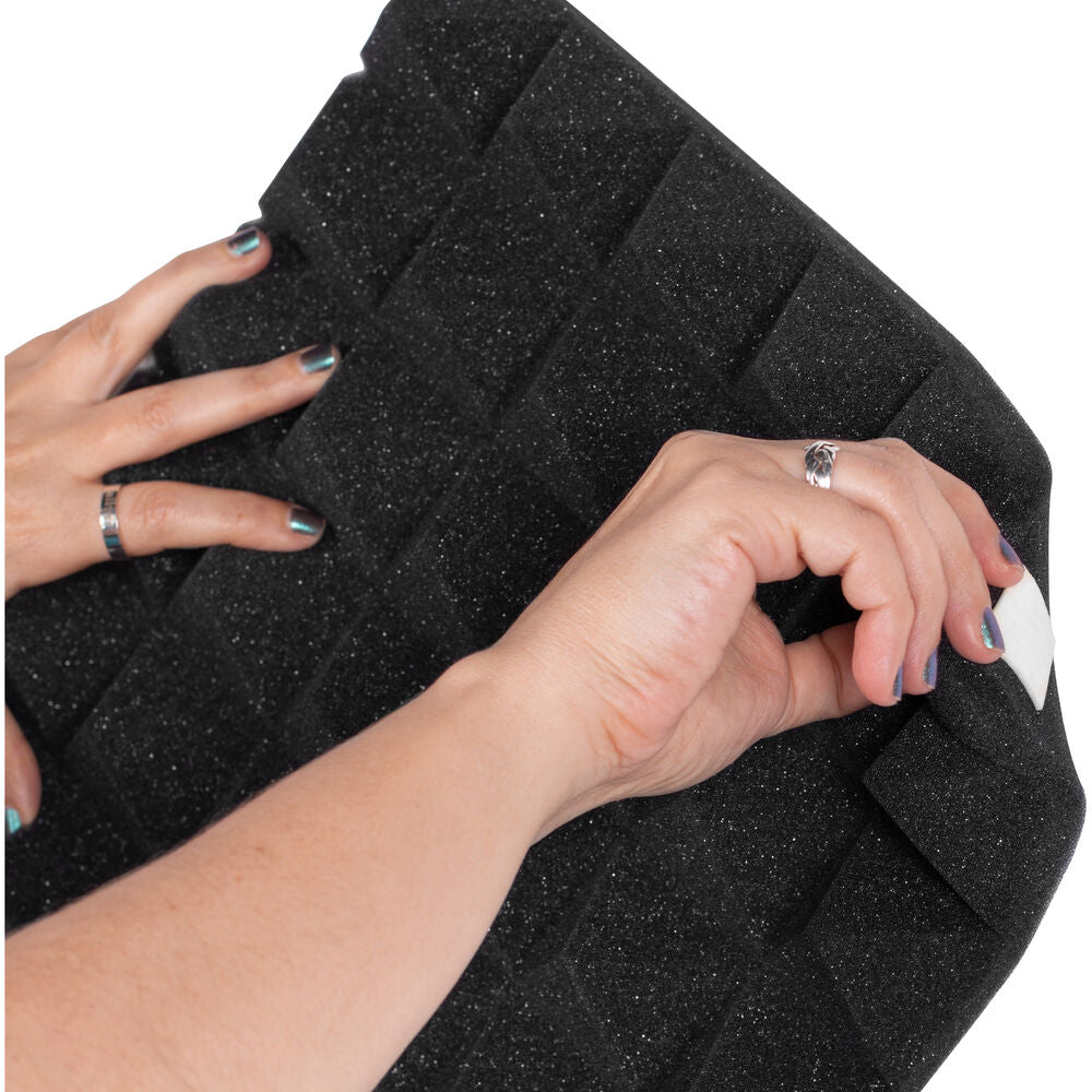 Gator Double-Sided Adhesive Squares for Mounting Acoustic Foam (8-Pieces)