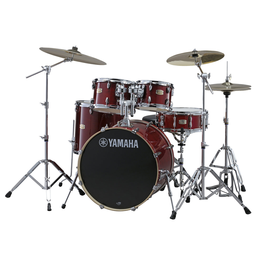 Yamaha Stage Custom Birch 5 Piece Shell Pack Drum Kit 22” Bass - Cranberry Red