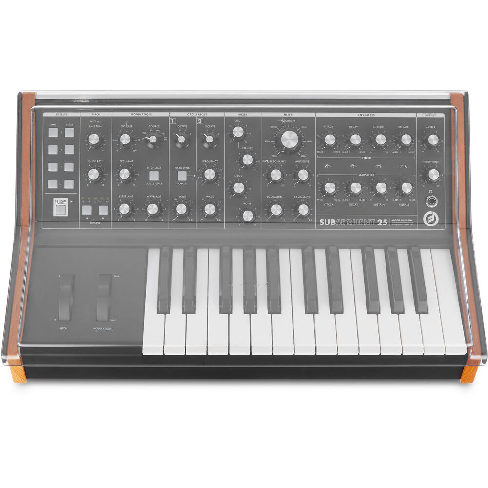 Decksaver Dust Cover for Moog Subsequent 25 / Sub Phatty Synths