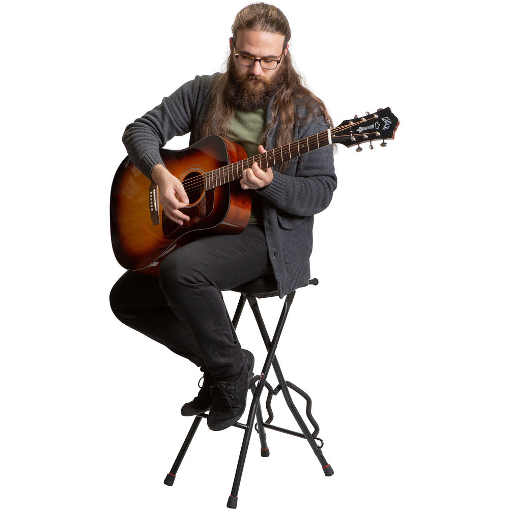 Gator GFW-GTRSTOOL Frameworks Guitar Stool with Stand