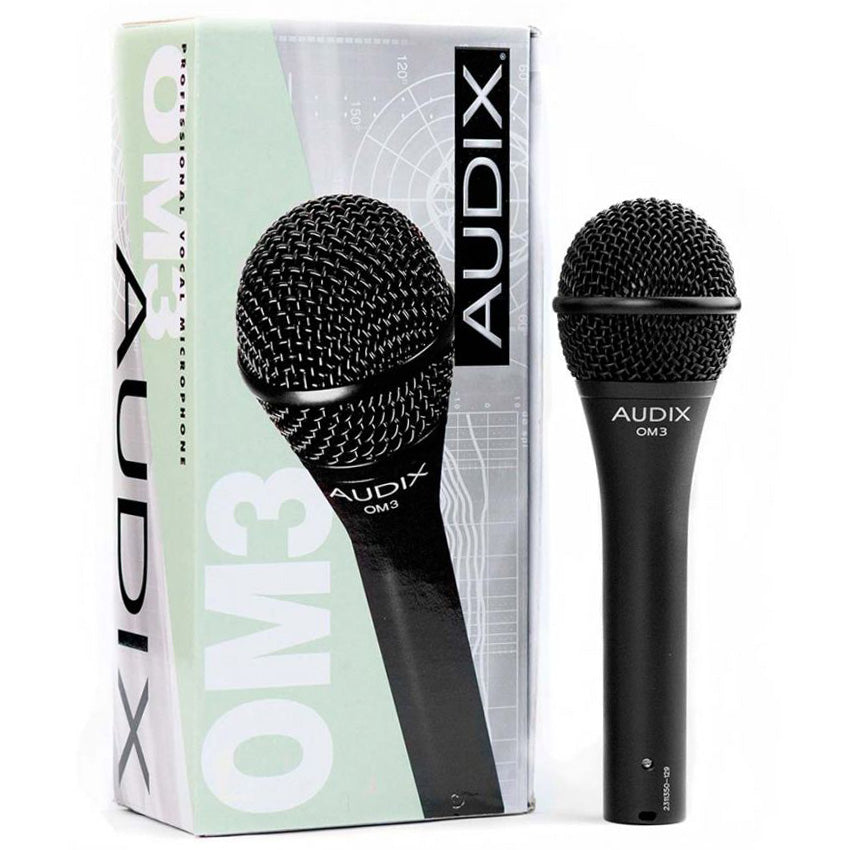 Audix OM3 Handheld Hypercardioid Dynamic Microphone