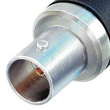 Neutrik NBTC75BVX6 - Rear Twist Tiny BNC Connector -1.6mm Pin with Black Boot