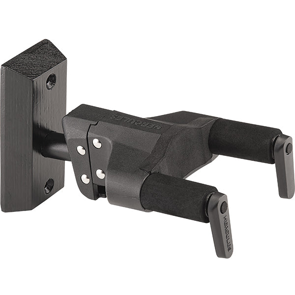 Hercules Stands GSP38WBK+ Auto Grip Guitar Hanger Wall Mount (Black)