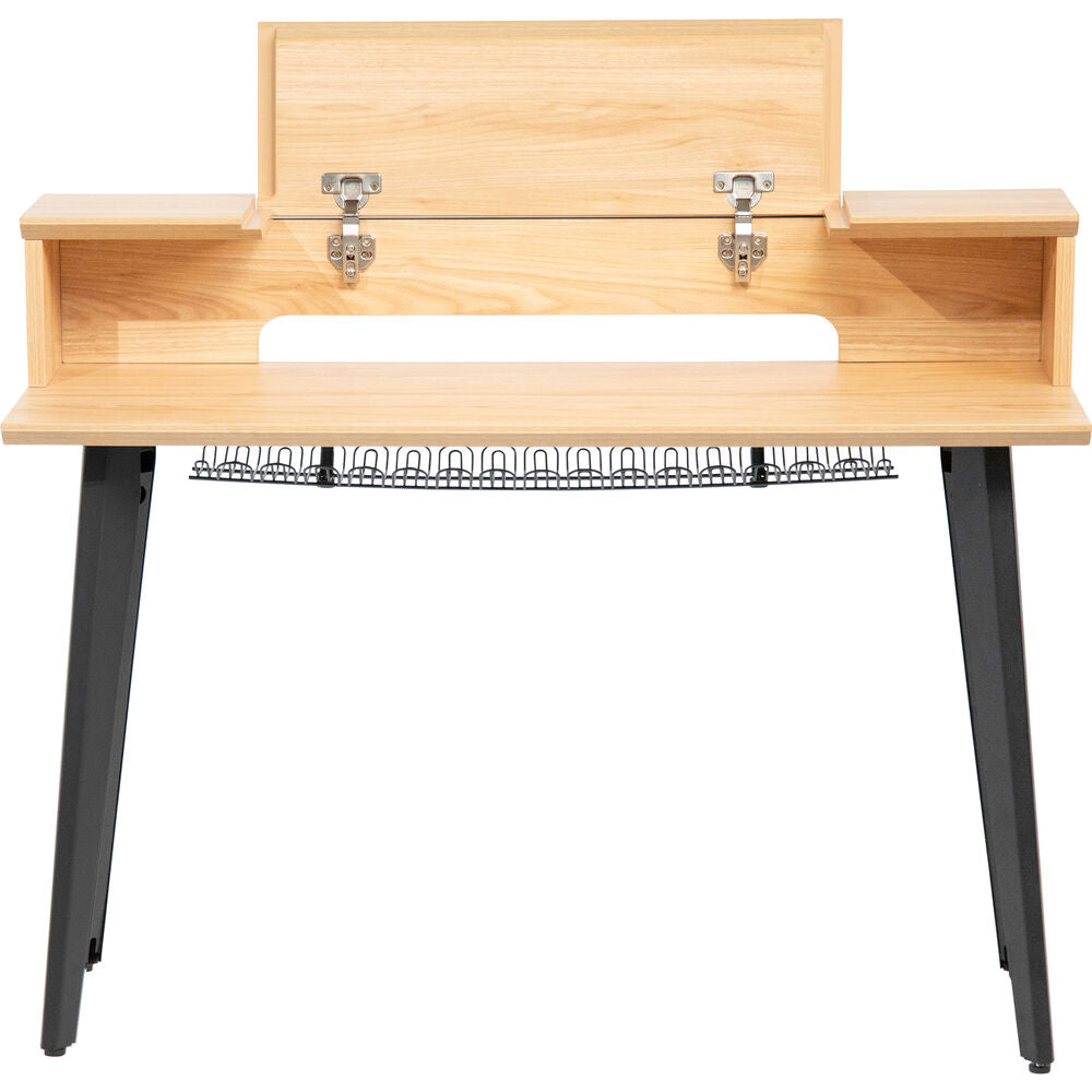 Gator Elite Furniture Series 61-Note Keyboard Table - Natural Maple Matte