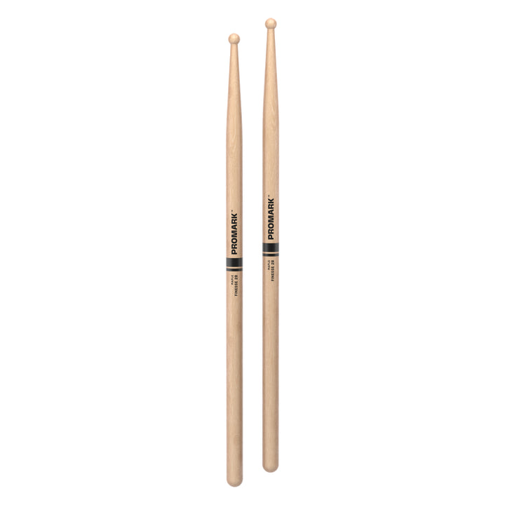 Promark RBM625RW-Promark Finesse 2B Maple Drumsticks, Small Round Wood Tip.