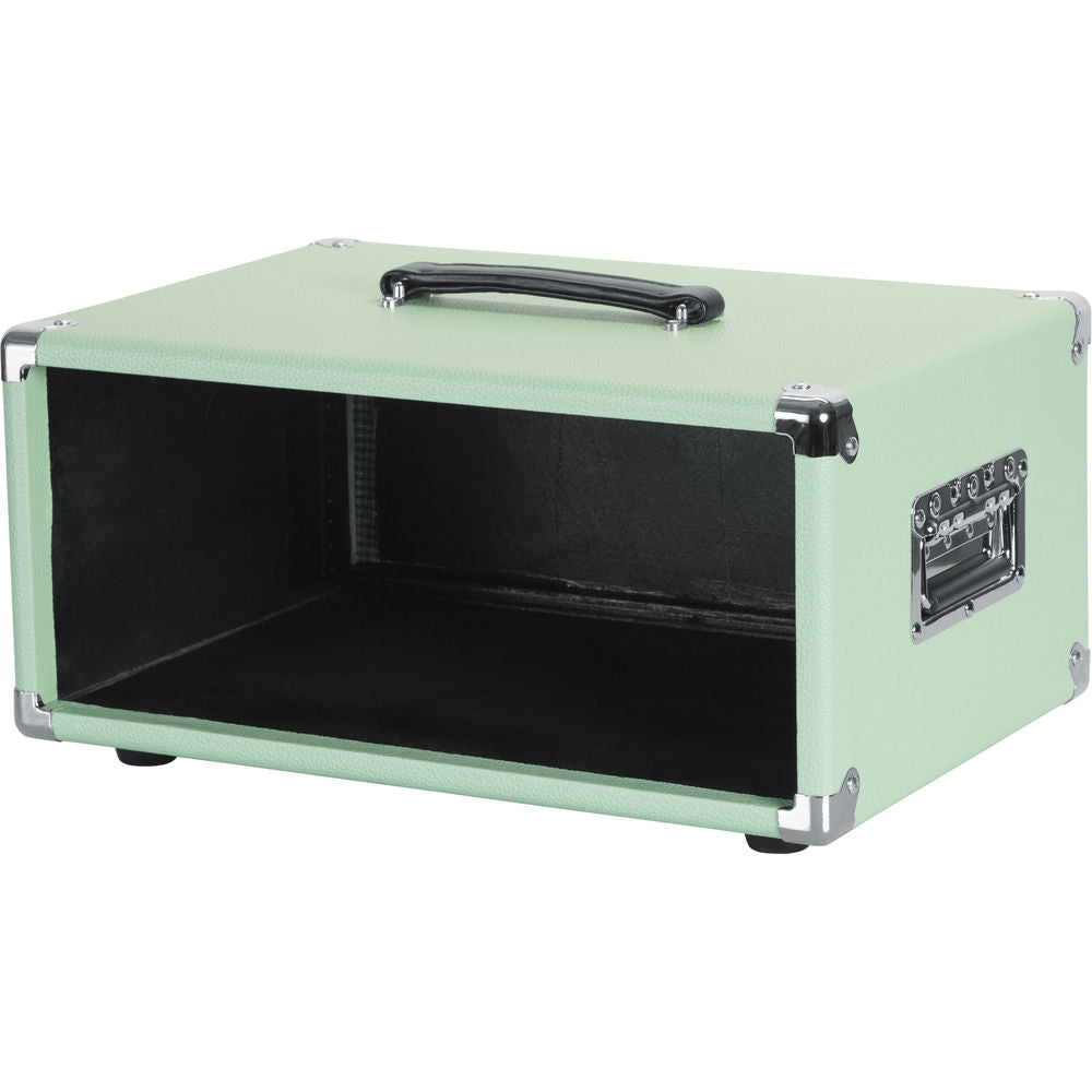 Gator Vintage Amp Vibe Rack Case (4U) - Seafoam Green