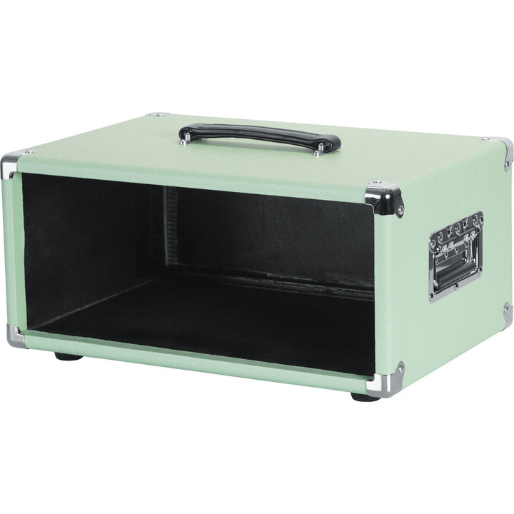 Gator Vintage Amp Vibe Rack Case (4U) - Seafoam Green