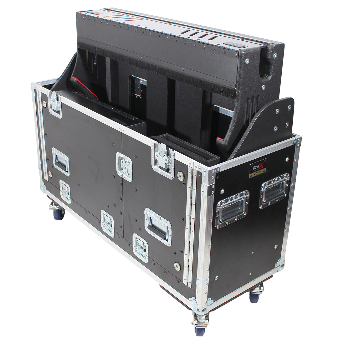ProX XZF-MID-HD D2U Flip-Ready for Midas Heritage-D w/ 2x2U Racks