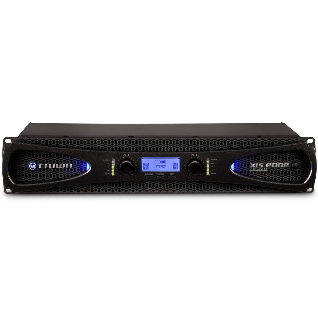 Crown XLS2002 Power Amplifier 2000-Watt w/ Cross-Over & Limiter
