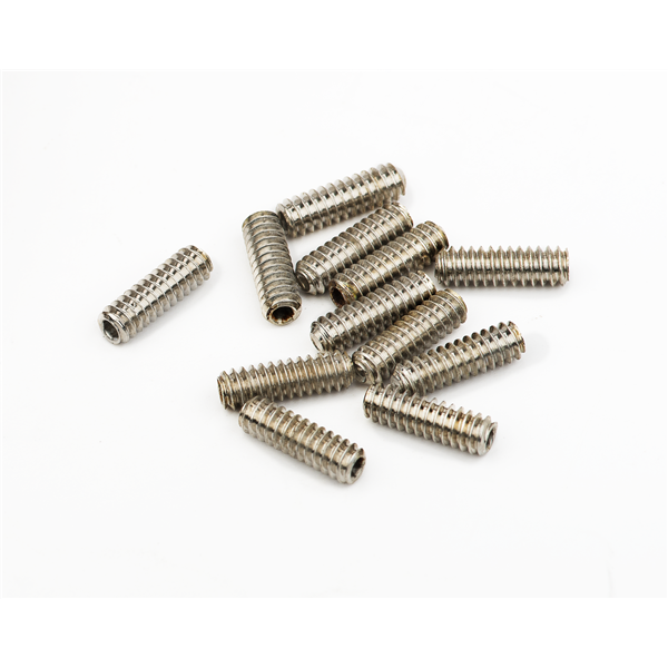 Fender Standard Series Bass Bridge Saddle Height Adjustment Screws - Nickel