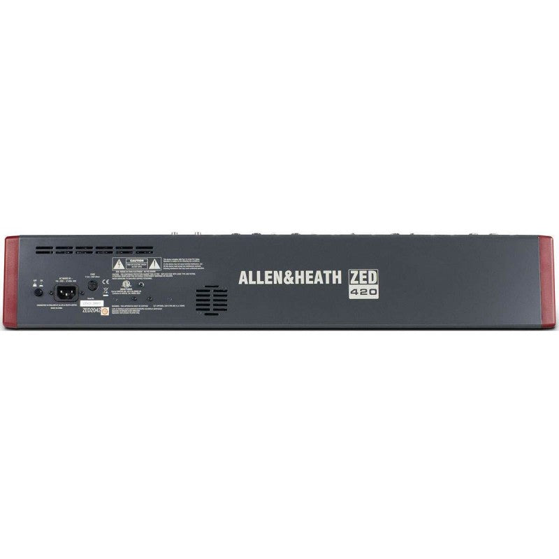 Allen & Heath ZED-420 4-Bus Mixer - 16 Mono / 2 Stereo with USB