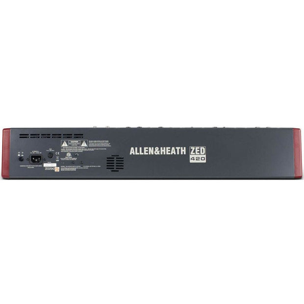 Allen & Heath ZED-420 4-Bus Mixer - 16 Mono / 2 Stereo with USB