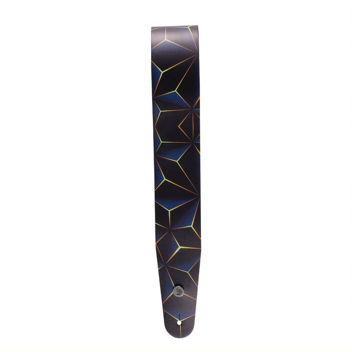 D'Addario Eco-Comfort Strap Line Extensions 2.5 PRINTED LTH, OPTIC ART