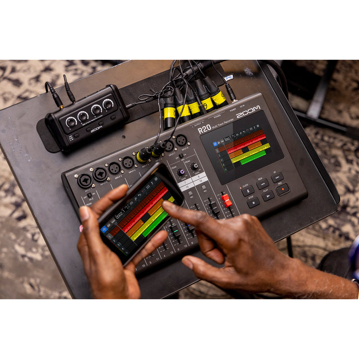 Zoom R20 Multi Track Recorder Interface Controller Sampler
