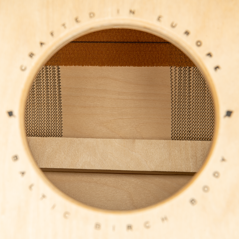 Meinl Percussion SC100HA-  Snarecraft Cajon 100, Heart Ash