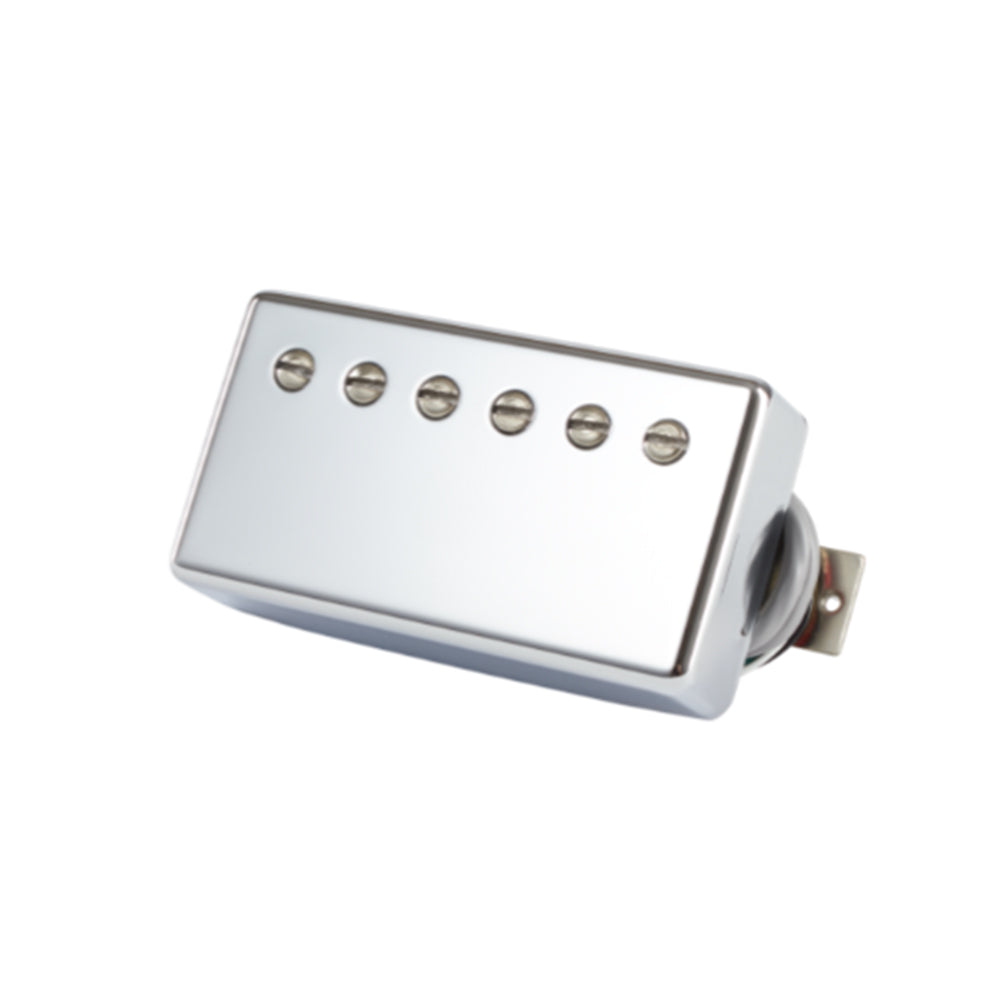 Gibson 490R - "Modern Classic" Pickup (Rhythm, Double Black, Chrome cover, 4-conductor, Potted, Alnico II, 8.5k ohms)