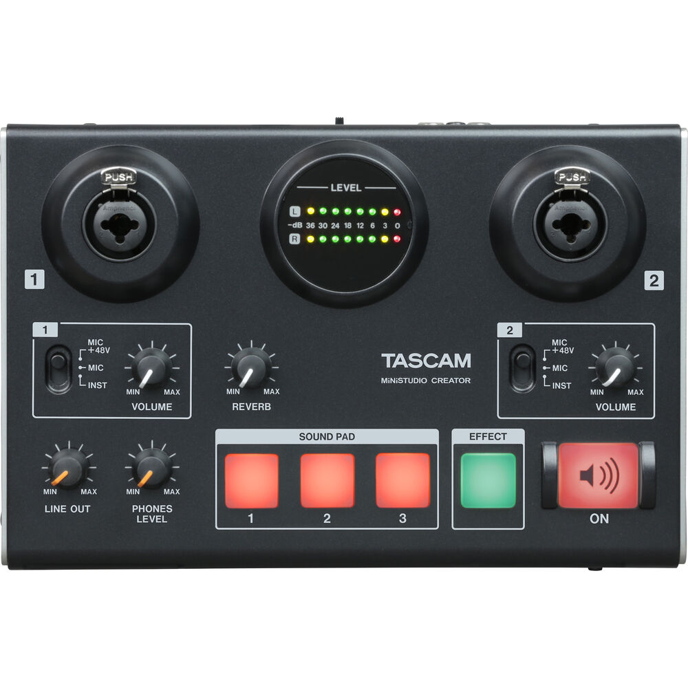 Tascam MiNiSTUDIO Creator US-42B Podcast Studio