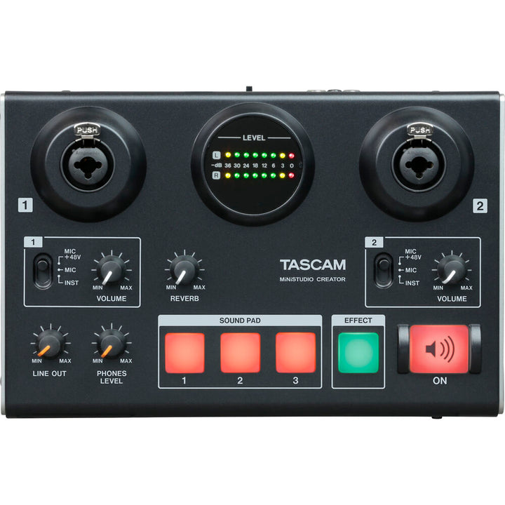 Tascam MiNiSTUDIO Creator US-42B Podcast Studio
