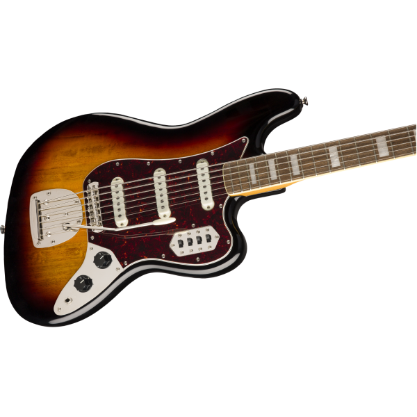 Squier Classic Vibe Bass VI Laurel Fingerboard Electric Bass Guitar - 3-Color Sunburst