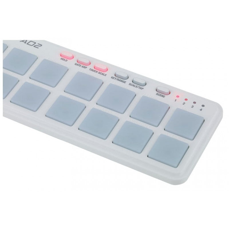 Korg nanoPAD2 USB Pad Controller (White)